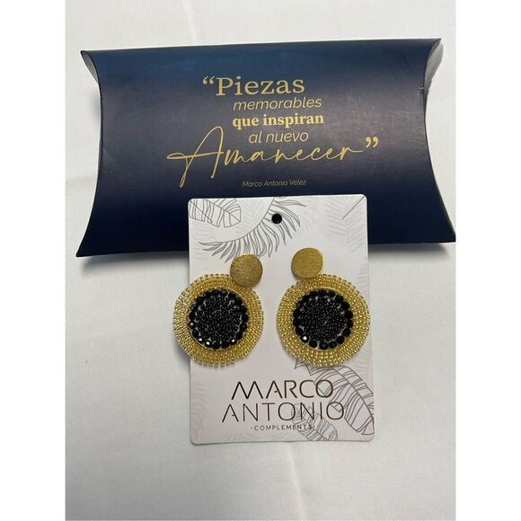 MARCO ANTONIO Compliments NEW Earrings - Picture 2 of 7